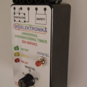 Overwatering timer
